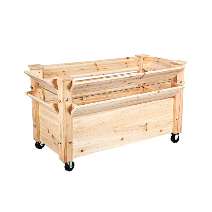 Evergreen 1.2m Rolling Deck Planter