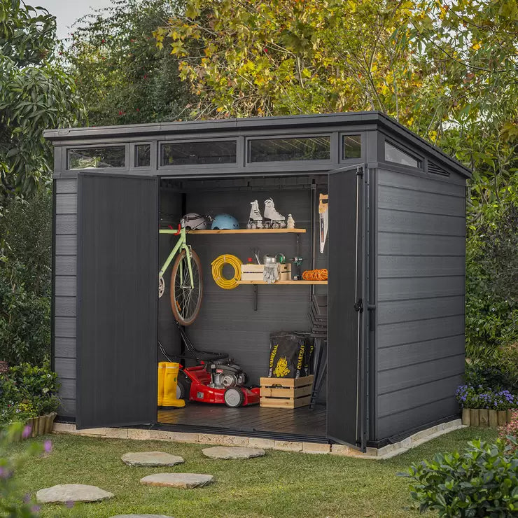 Keter Cortina 9ft 2" x 7ft (2.8 x 2.1m) Storage Shed