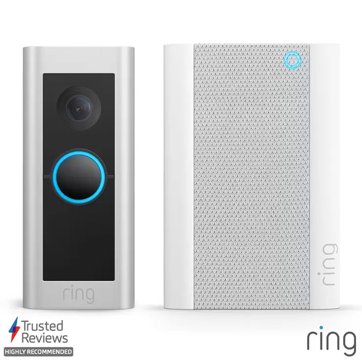Ring Video Doorbell Pro 2 with Chime Pro (Hardwired) Signature Retail