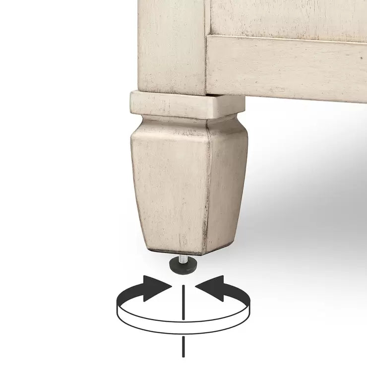 Pike & Main Conrad White Sideboard