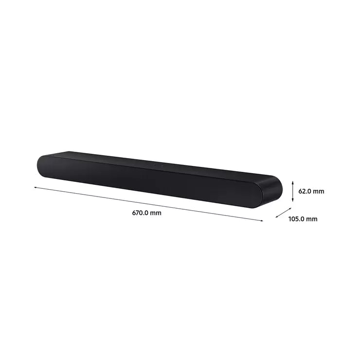 Samsung HW-S60B, 5.0Ch, 200W, Soundbar with Bluetooth and DTS:X HW-S60B/XU