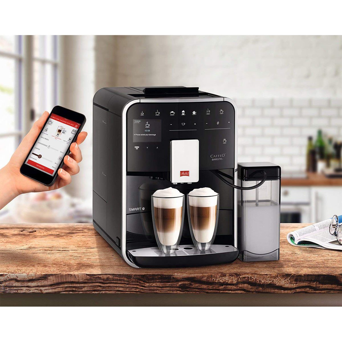 Melitta Barista T SMART Black Bean To Cup Coffee Machine F83/0-102