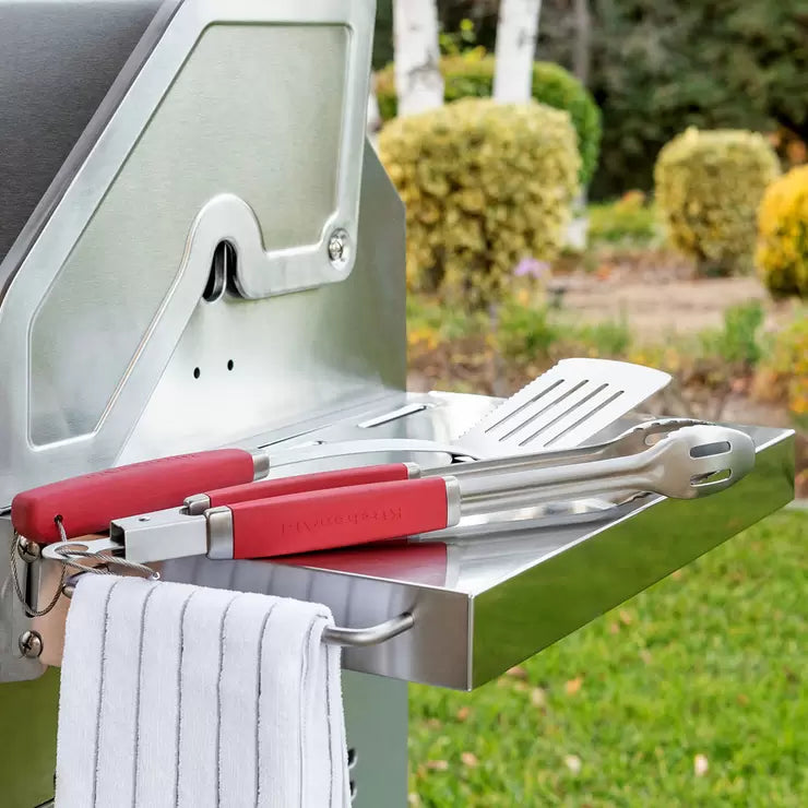 KitchenAid 2 Burner Stainless Steel Gas Barbecue Grill + Cover