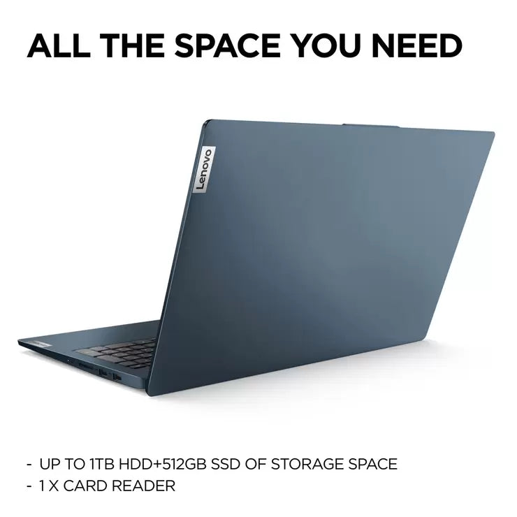 Lenovo IdeaPad 5, AMD Ryzen 5, 8GB RAM, 256GB SSD, 15.6 Inch Laptop, 82LN00SFUK