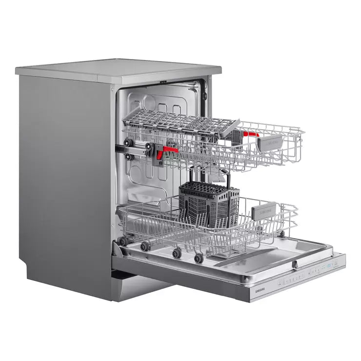 Samsung DW60R7040FS/EU, 13 Place Setting Dishwasher, D Rated in Silver