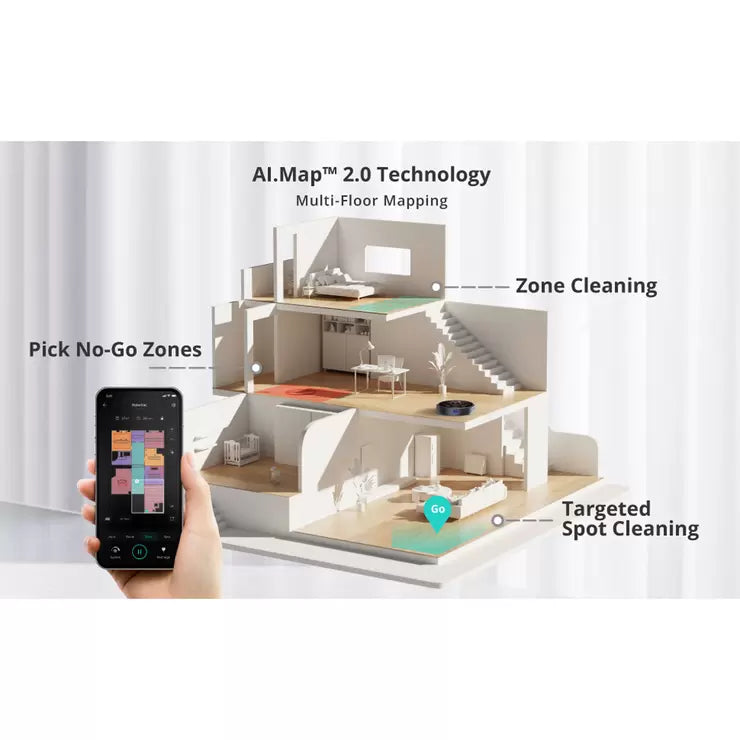 Eufy Robovac X8 Robotic Vacuum Cleaner, T2262V11