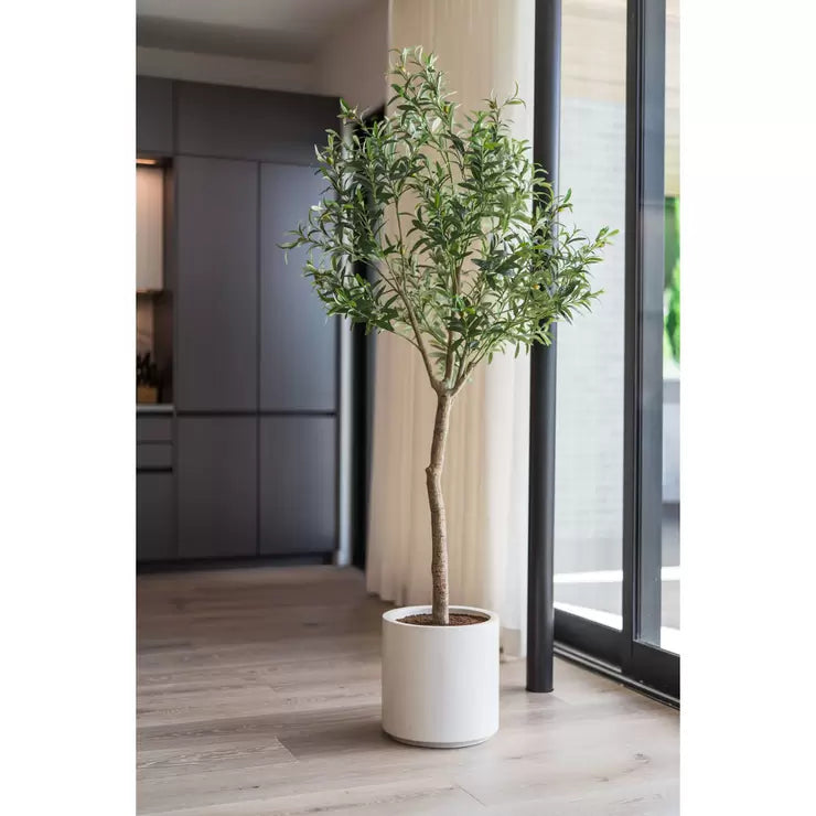Artificial Olive Tree in Planter