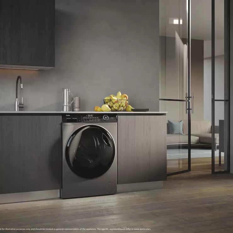 Haier I-Pro Series 5 HW100-B14959SU1, 10kg, 1400rpm, Washing Machine, A Rated in Anthracite