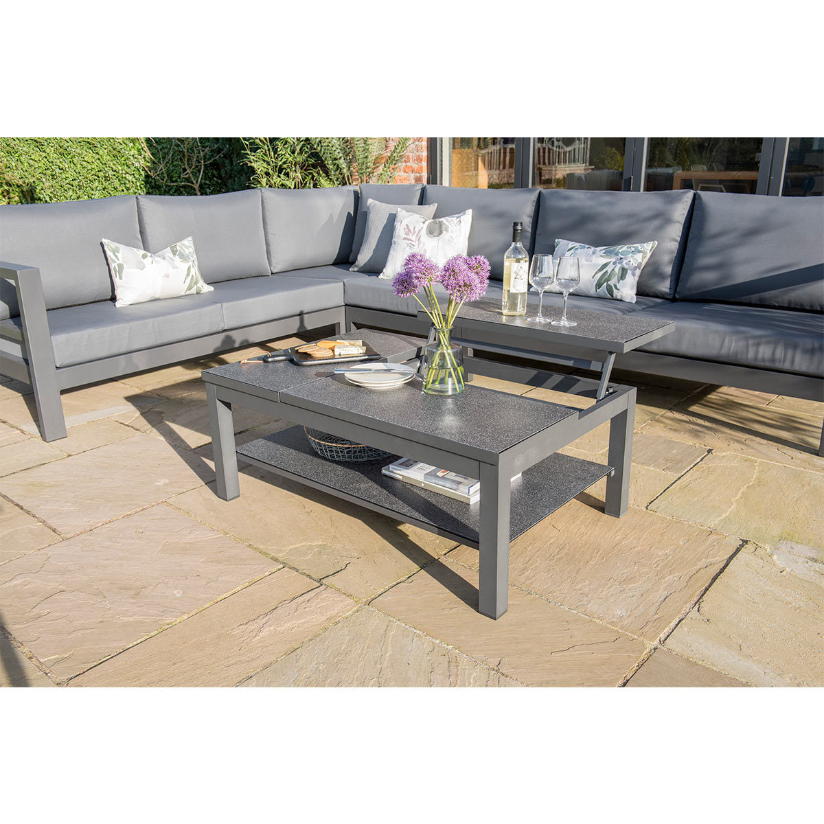 LIFE Outdoor Living Lava 6 Piece Corner Seating Set