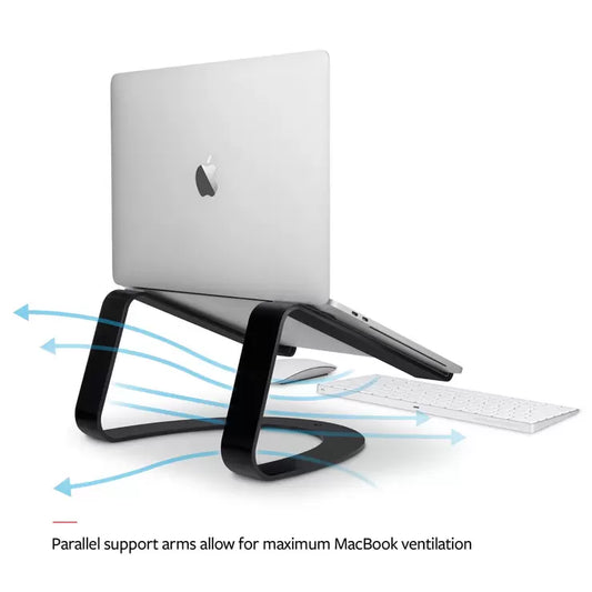 Twelve South Curve Laptop Stand in Black