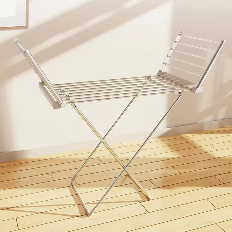 Vybra Heated 20 Rail Winged Airer With Cover, VS001-20R