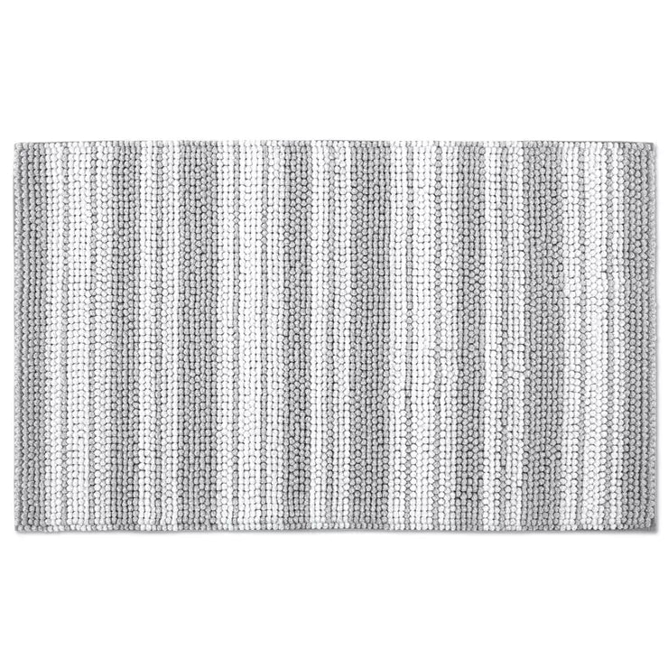 Nubby Spa Bath Mat in Grey, 56 x 91 cm