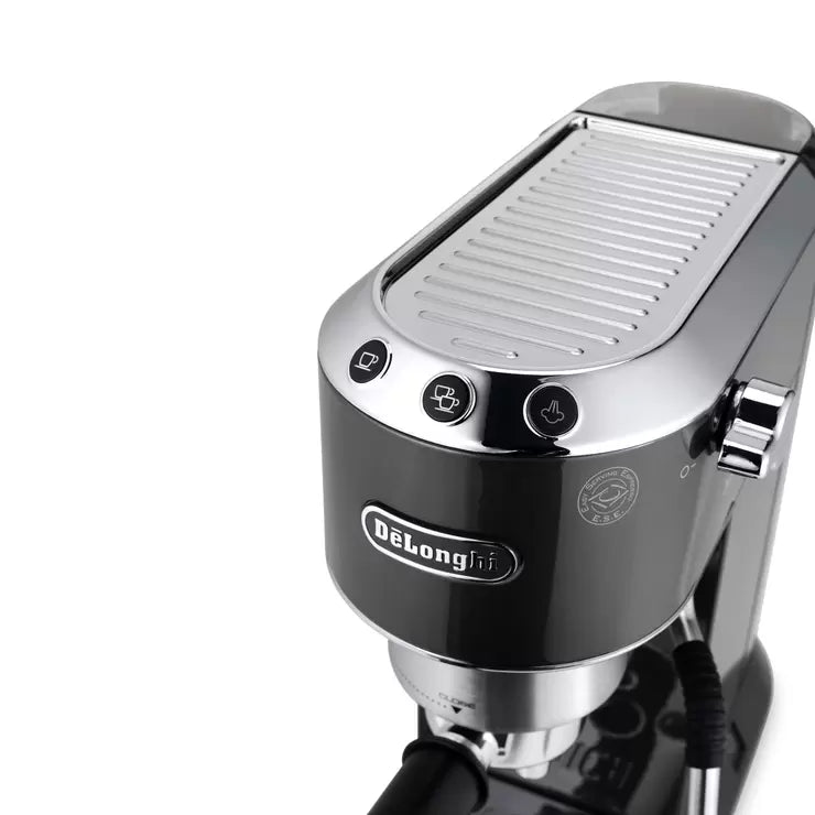 De'Longhi Dedica Arte Pump Espresso Coffee Machine in Grey, EC885.GY