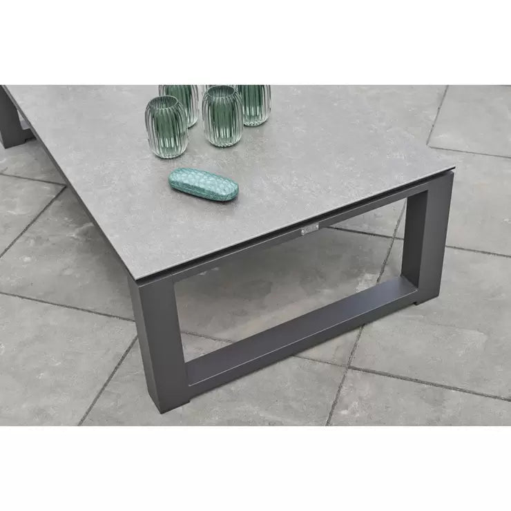 LIFE Outdoor Living Boston 5 Piece Lounge Set with Reclining Chairs