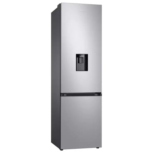 Samsung Series 6 RB38T630ESA/EU Fridge Freezer Non Plumbed Water Dispenser, E rated in Silver