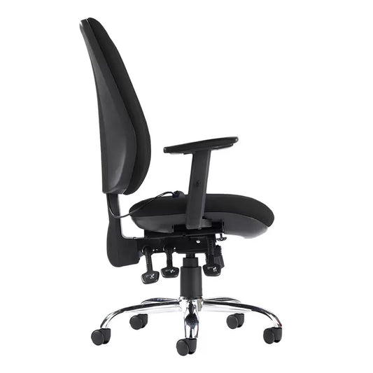 Senza Ergonomic Asynchro Task Chair in Black