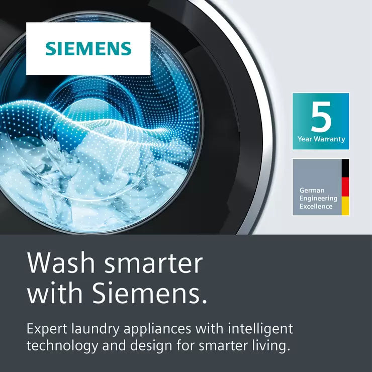 Siemens WG54G201GB, 10kg Washing Machine, C Rated in White