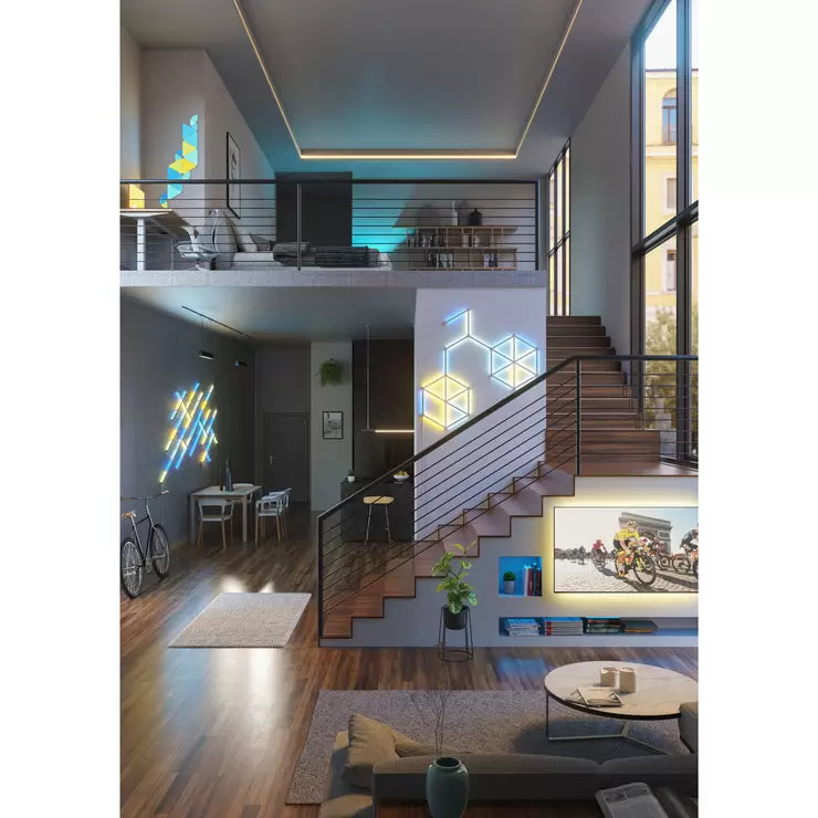 Nanoleaf Smart Light Lines Starter Kit, 24 Pack