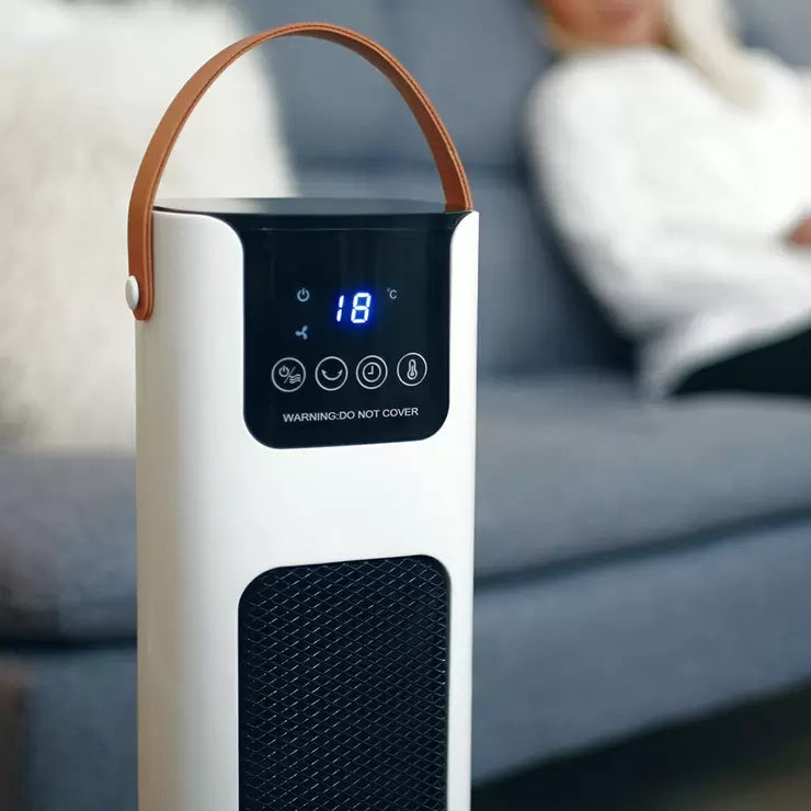 Vybra Neatheat Portable Ceramic Heater in White, VSCH01