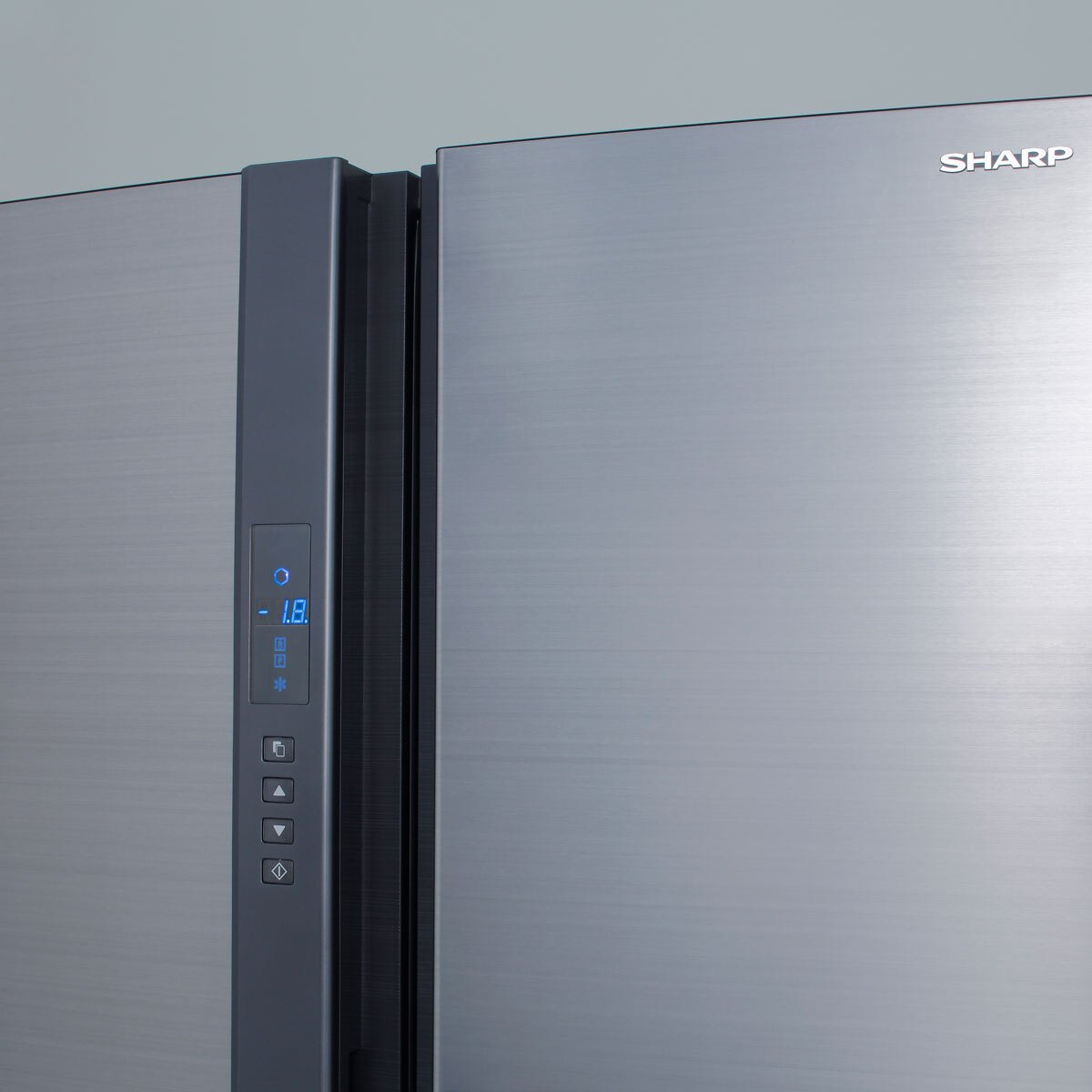 Sharp SJ-EX820F2-SL, Multidoor Fridge Freezer, F Rated in Silver
