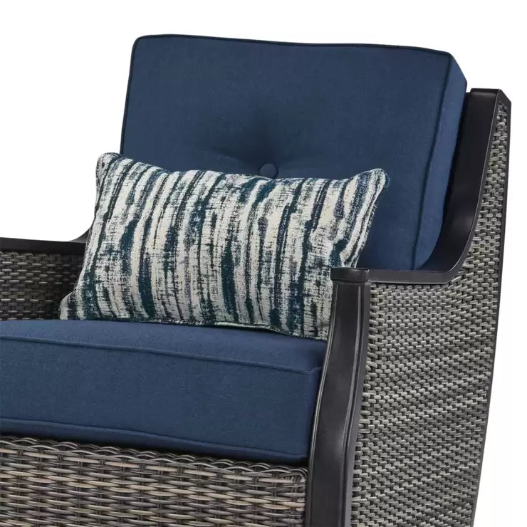 Agio Bridgeport 4 Piece Woven Deep Seating Patio Set