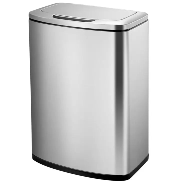 EKO 47 Litre Stainless Steel Motion Sensor Waste Bin with Polypropylene Inner Liner