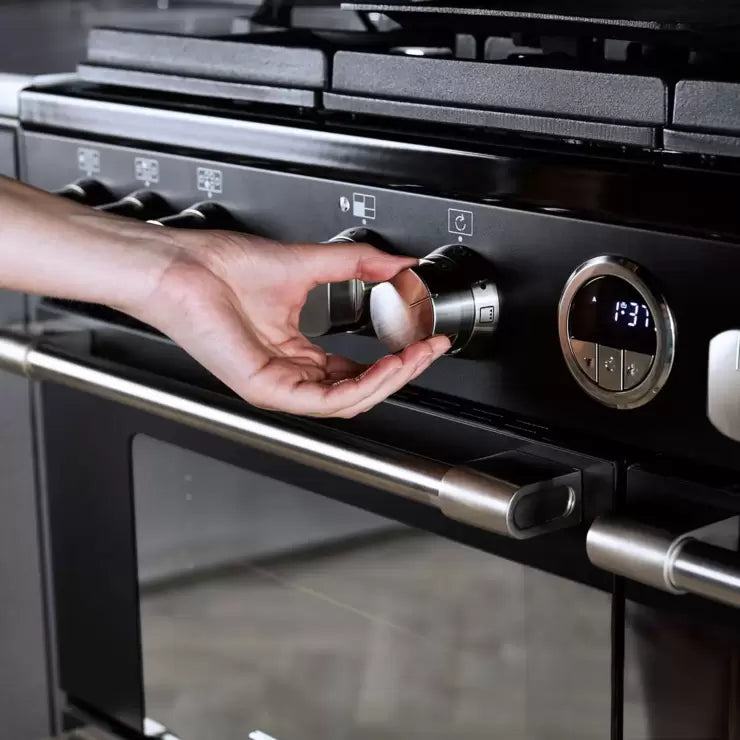 Stoves Richmond S900Ei, 90cm Induction Range Cooker, A Rated in Black