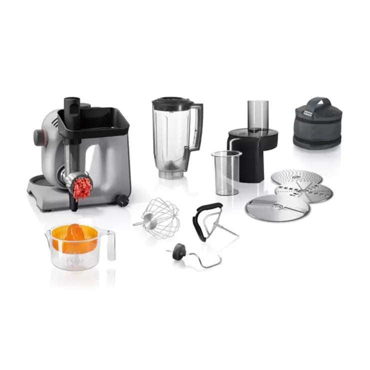 Bosch Serie 4 CreationLine Kitchen Machine, Silver, MUM59340GB