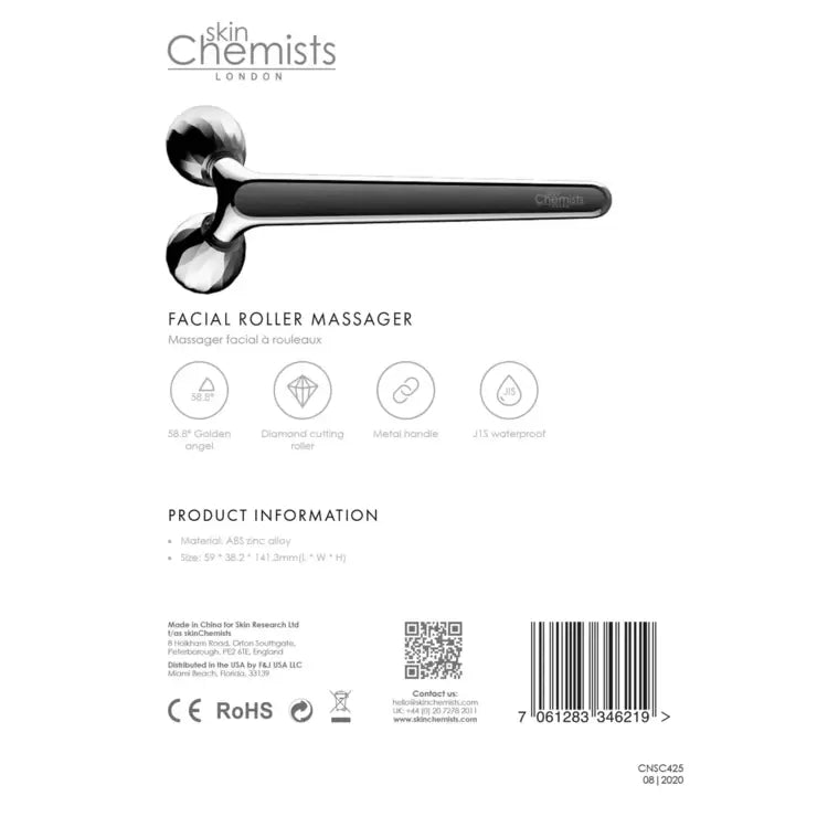 Skin Chemists Facial Roller Massager