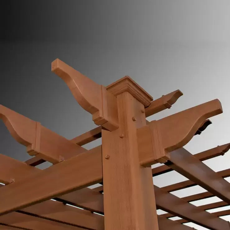 Vita Lakewood 7.2ft x 7.2ft (2.2 x 2.2m) Pergola