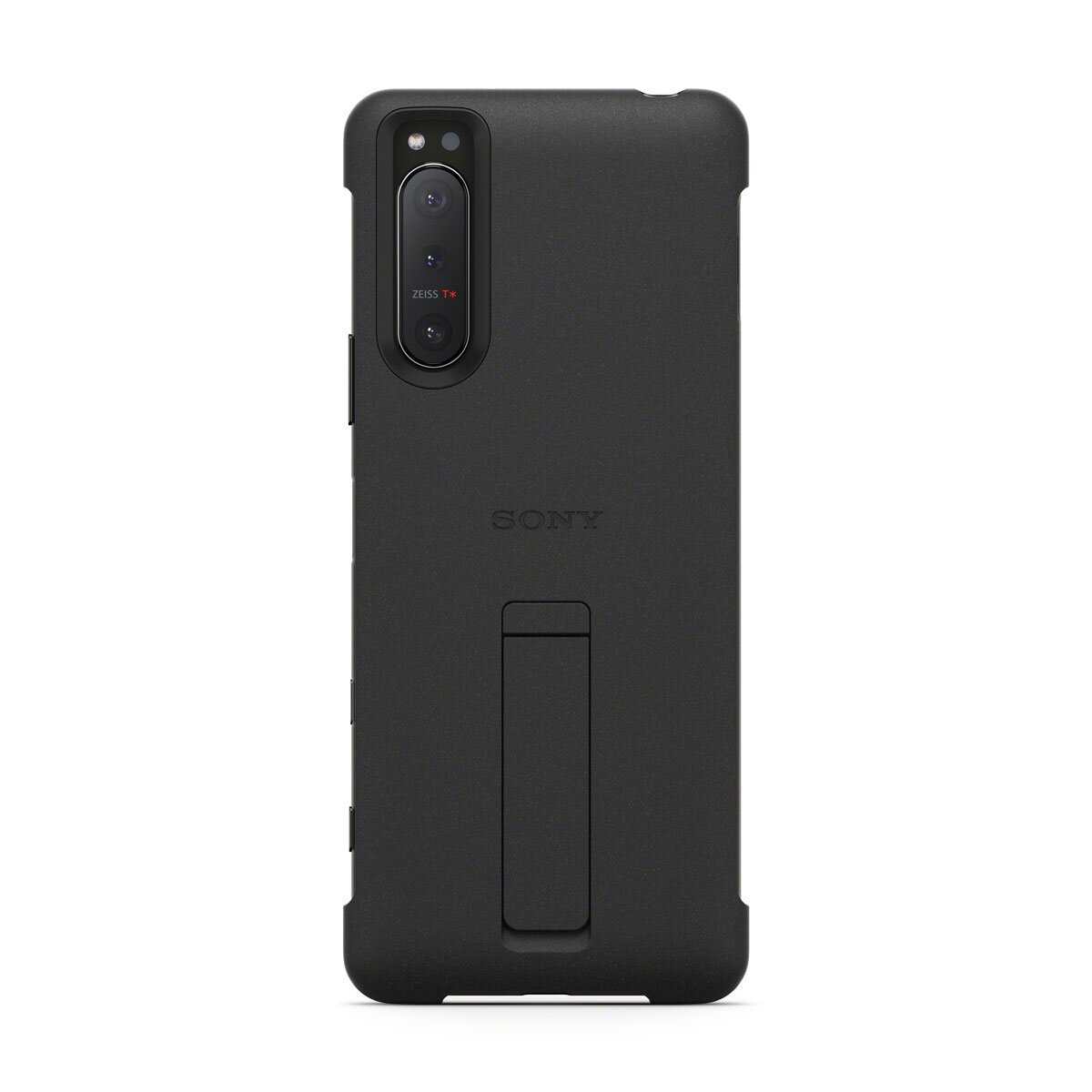 Sony Xperia 5 II 5G Sim Free Mobile Phone in Black with Style Cover and Stand