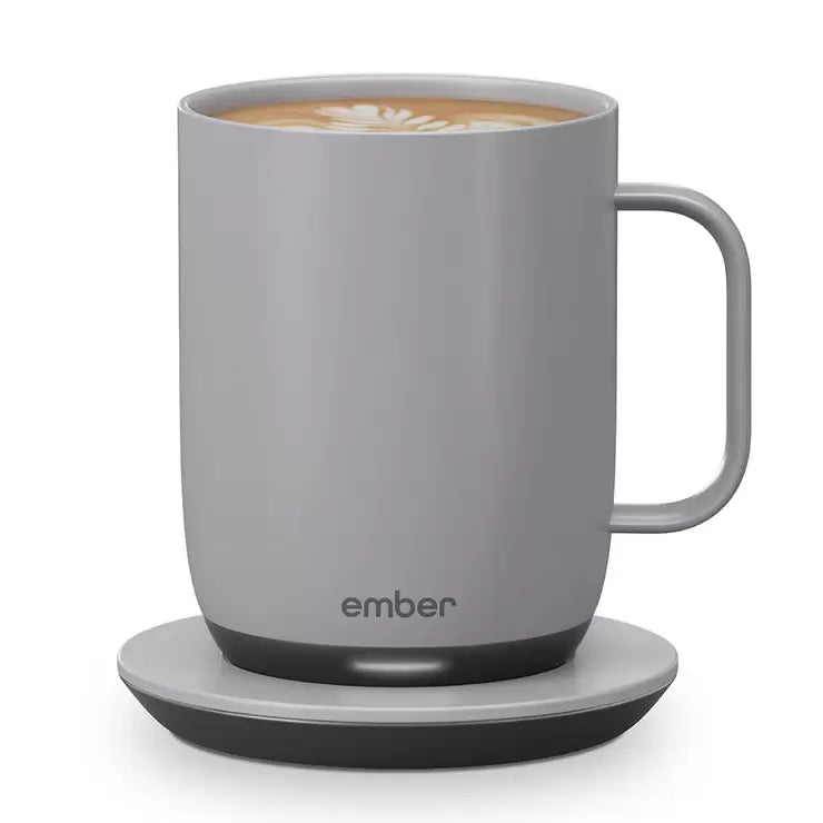 Ember Mug² 14 oz (414ml) Temperature Control Ceramic Mug, Grey