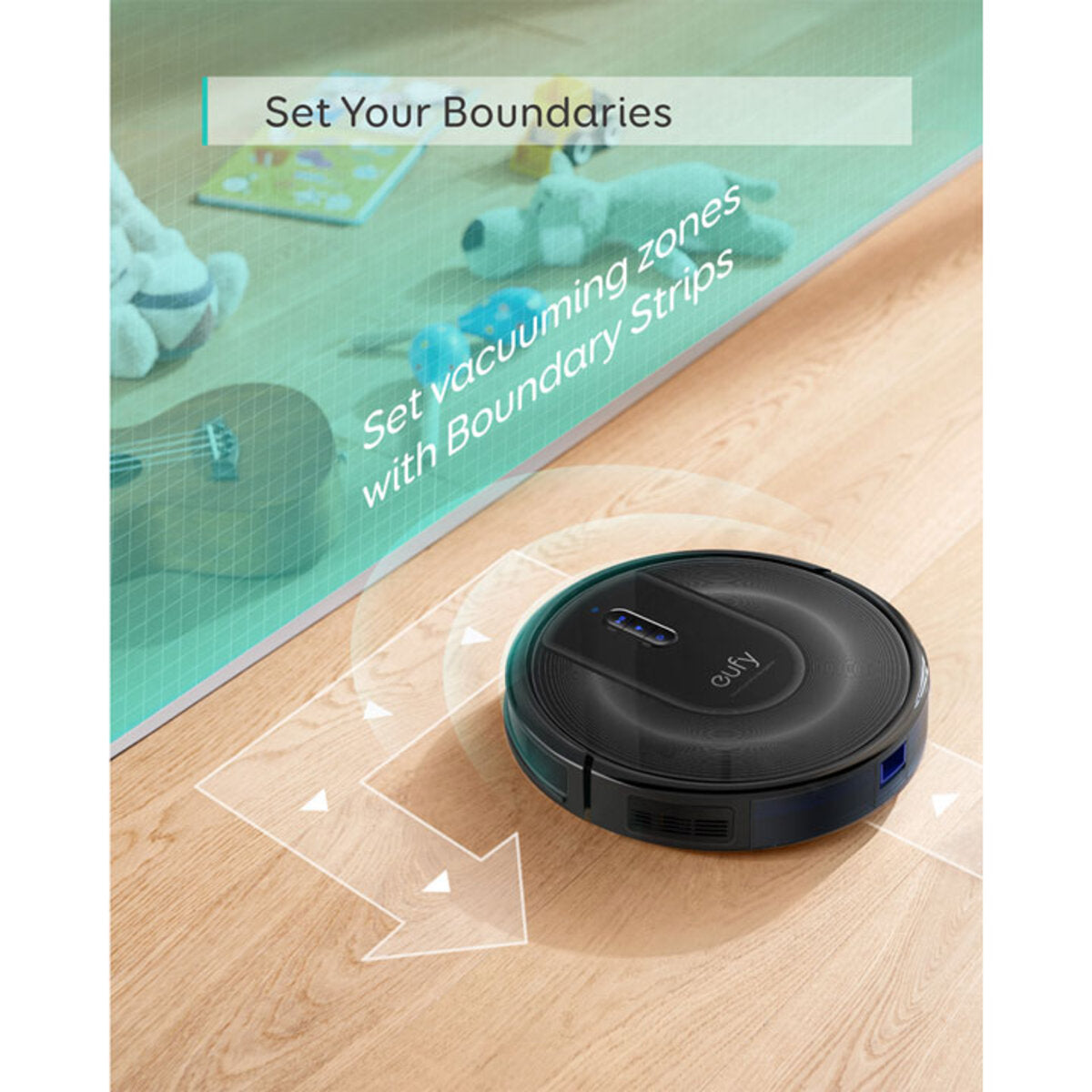 Eufy RoboVac G30 Verge Robotic Vacuum Cleaner, T2252K11