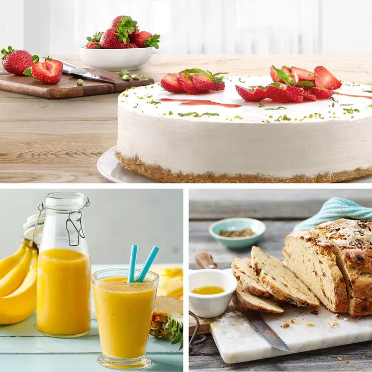 Bosch Serie 4 CreationLine Kitchen Machine with Scale, White, MUM5XW10GB