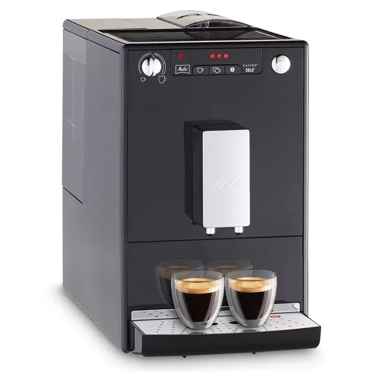 Melitta Solo Frosted Black Bean to Cup Coffee Machine E950-544