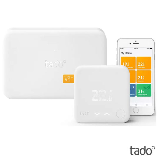 Tado° Home Bundle - Wireless Starter Kit with 4 x Universal Smart Radiator Thermostats
