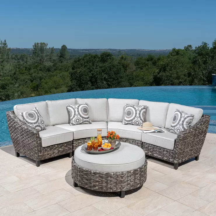 Foremost Vigo 5 Piece Round Seating Set + Cover