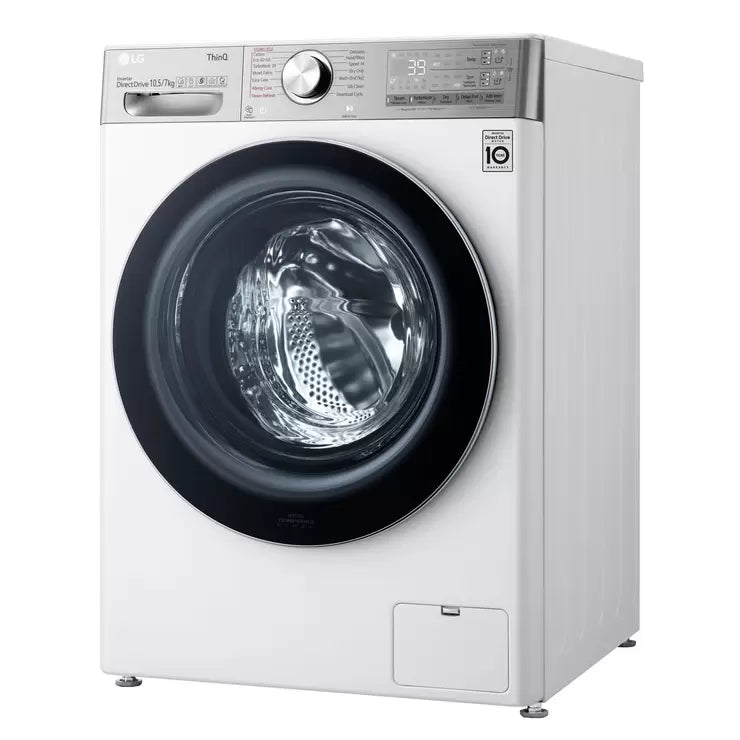 LG FWV1117WTSA, 10.5/7kg, 1400rpm, Washer Dryer, E Rated in White