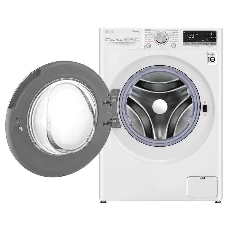 LG F4V710WTSA, 10.5kg, 1400rpm, Washing Machine, B Rated in White
