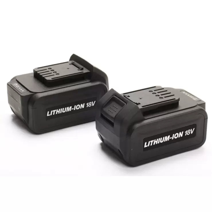 Hilka 18v Brushless Combi Drill Package with Two 4.0Ah Batteries and 50 Accessories