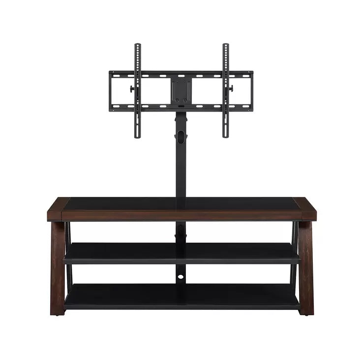 Bayside Furnishings Harlowe 3-in-1 TV Stand for TV's up to 65"