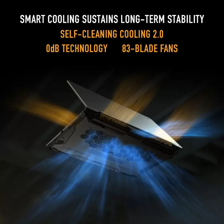 ASUS TUF, Intel Core i5, 16GB RAM, 512GB SSD, NVIDIA GeForce RTX 3050 Ti, 17.3 Inch Gaming Laptop, FX706HEB-HX089W