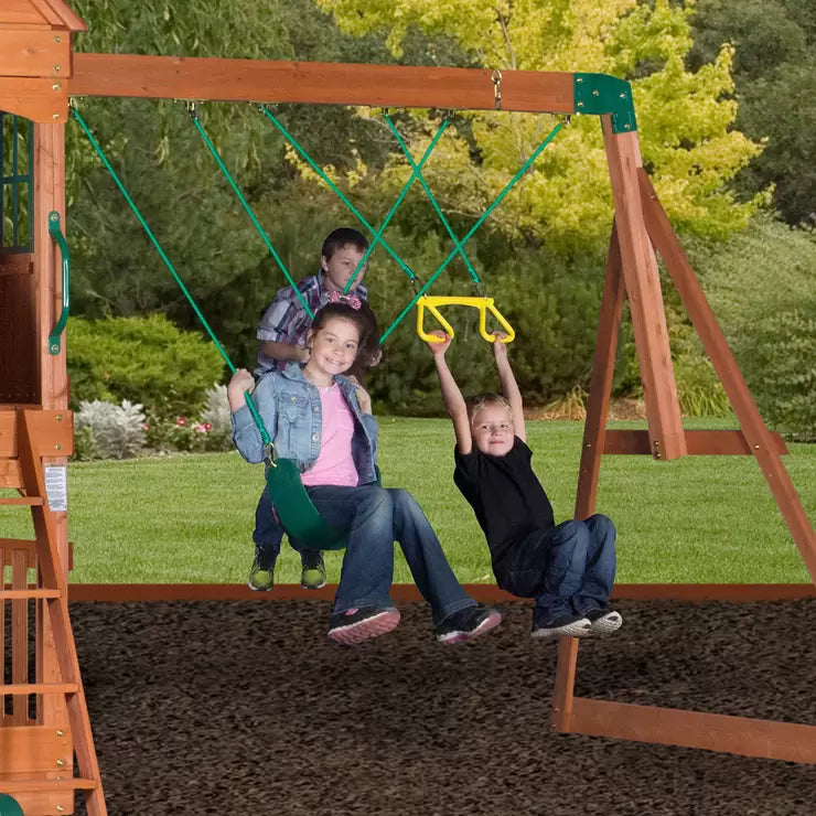 Backyard Discovery Hillcrest Swing Set and Playcentre (3-10 Years)