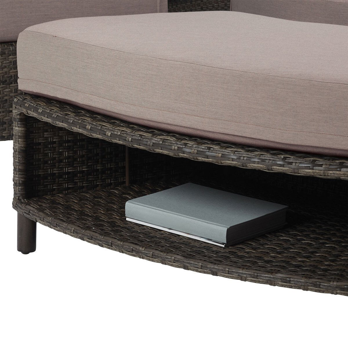 Agio Fresno 5 Piece Modular Woven Deep Seating Patio Set - Signature Retail Stores