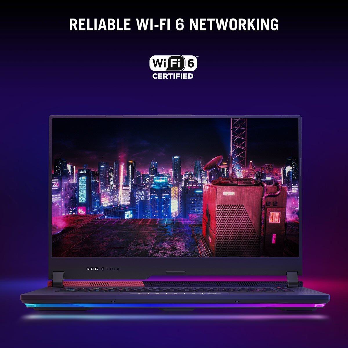 ASUS ROG Strix G17, AMD Ryzen 7, 8GB RAM, 512GB SSD, NVIDIA GeForce GTX 1650, 17.3 Inch Gaming Laptop, G713IH-HX009T with ROG Backpack and ROG Impact Gaming Mouse - Signature Retail Stores