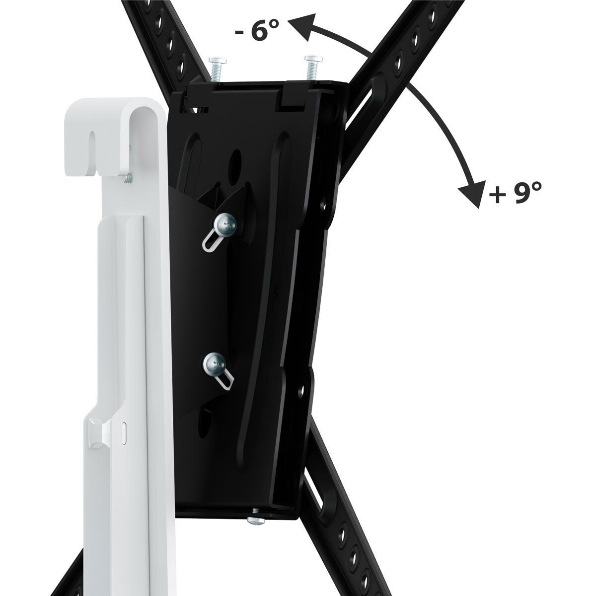 AVF Kelso Against the Wall TV Stand for TV's up to 80" in White - Signature Retail Stores