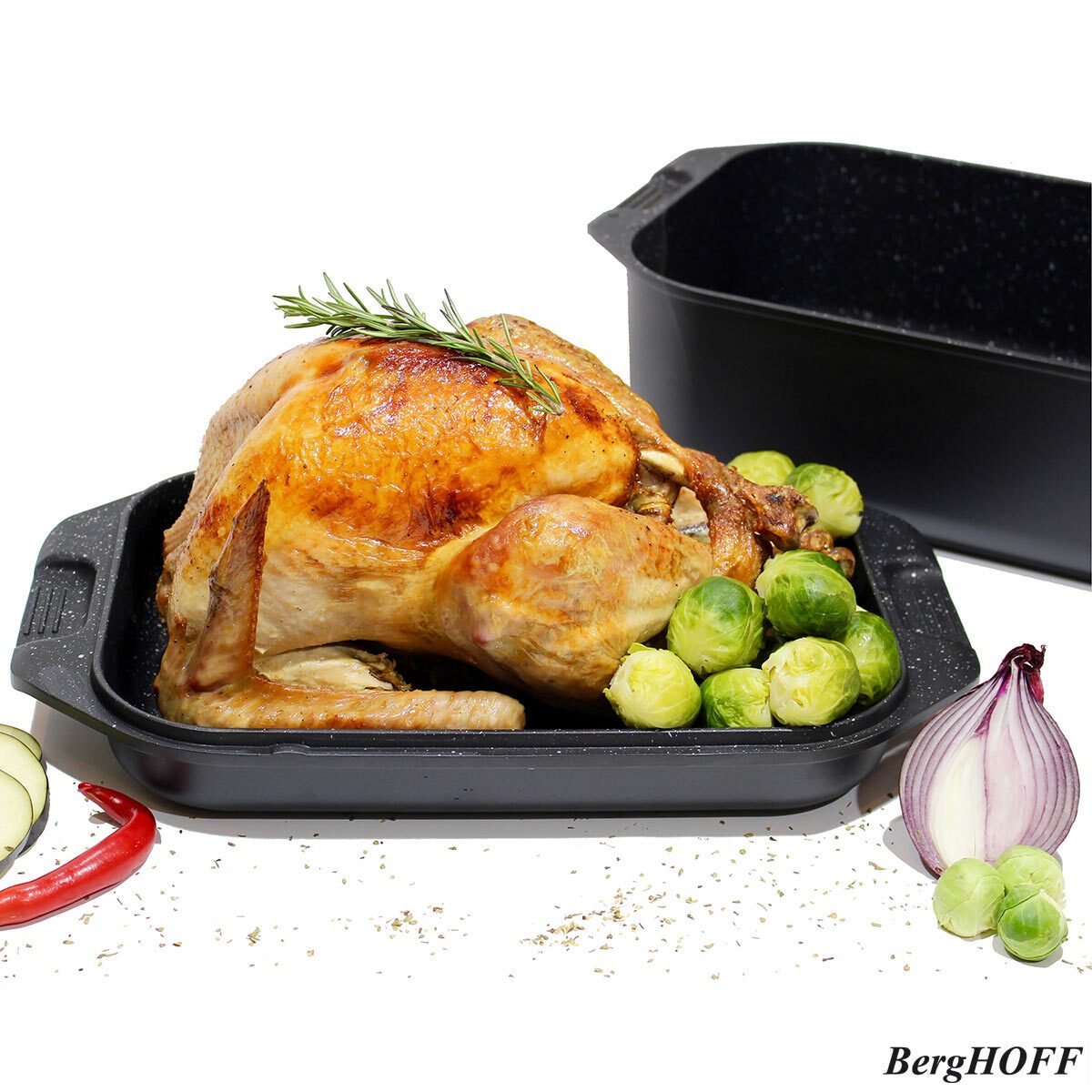How to use a BergHOFF Double Roasting Pan - Berghoff