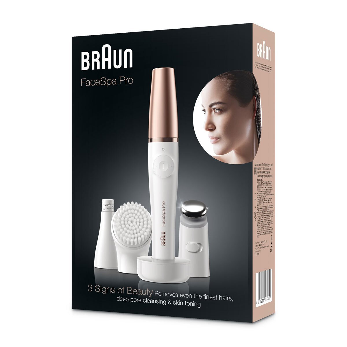 Braun FaceSpa Pro 911 3-in-1 Facial Epilating, Cleansing & Skin Toning System - Signature Retail Stores