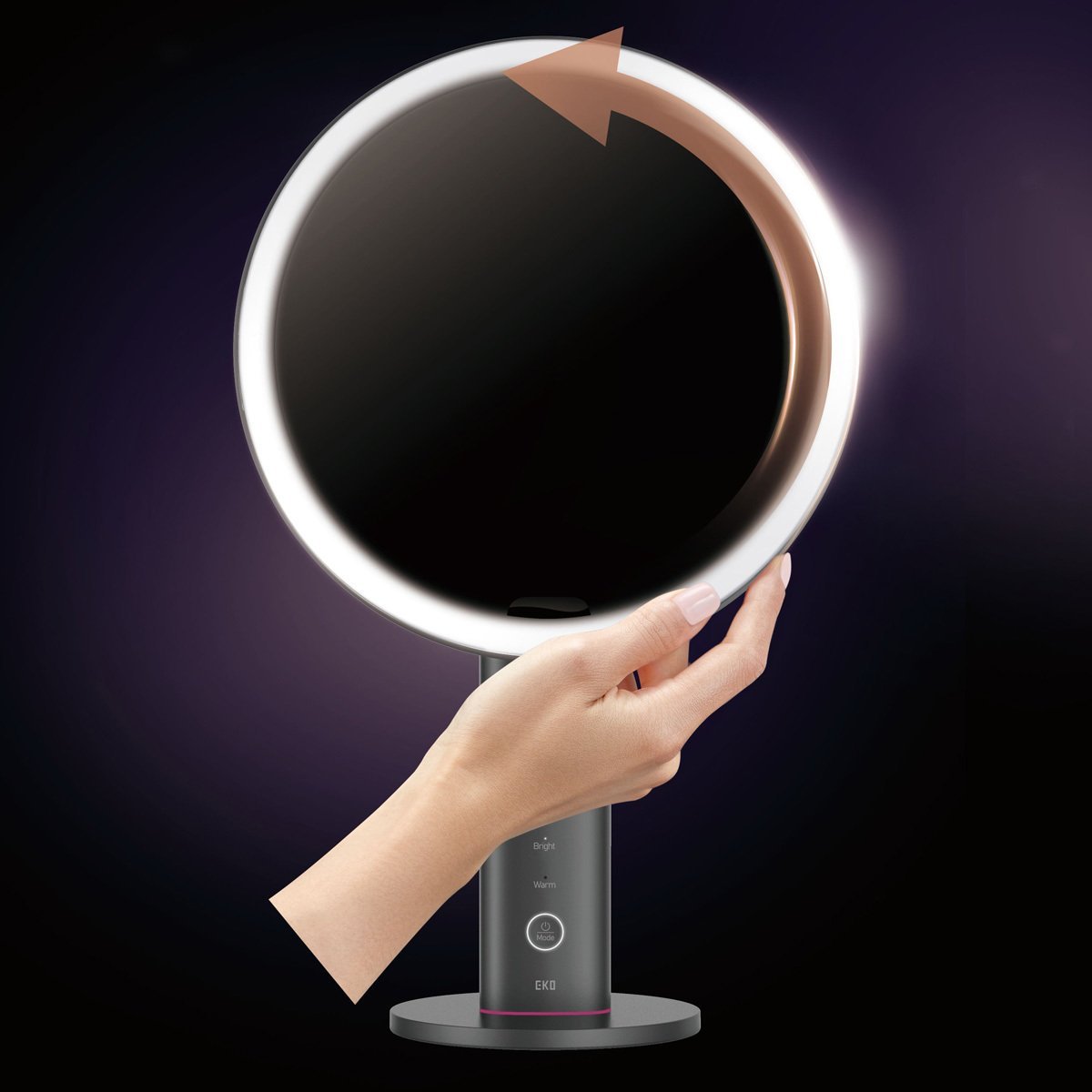 EKO iMira Ultra Clear Sensor Mirror, Dark Grey - Signature Retail Stores