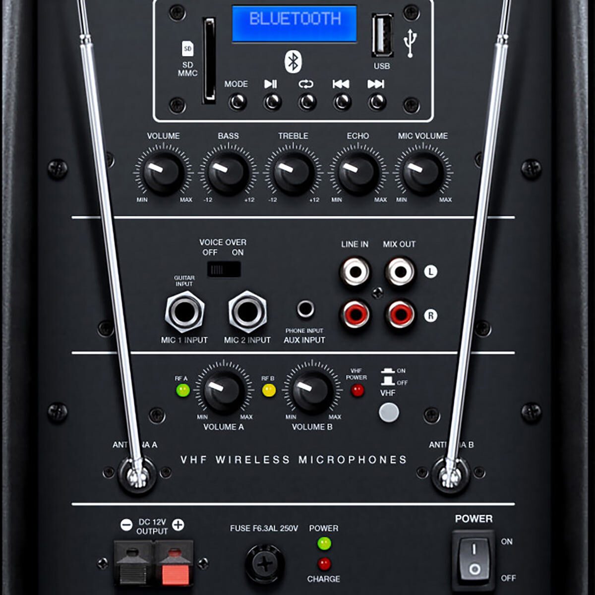 KAM RZ12AP 12" Portable Bluetooth Speaker, 800W - Signature Retail Stores